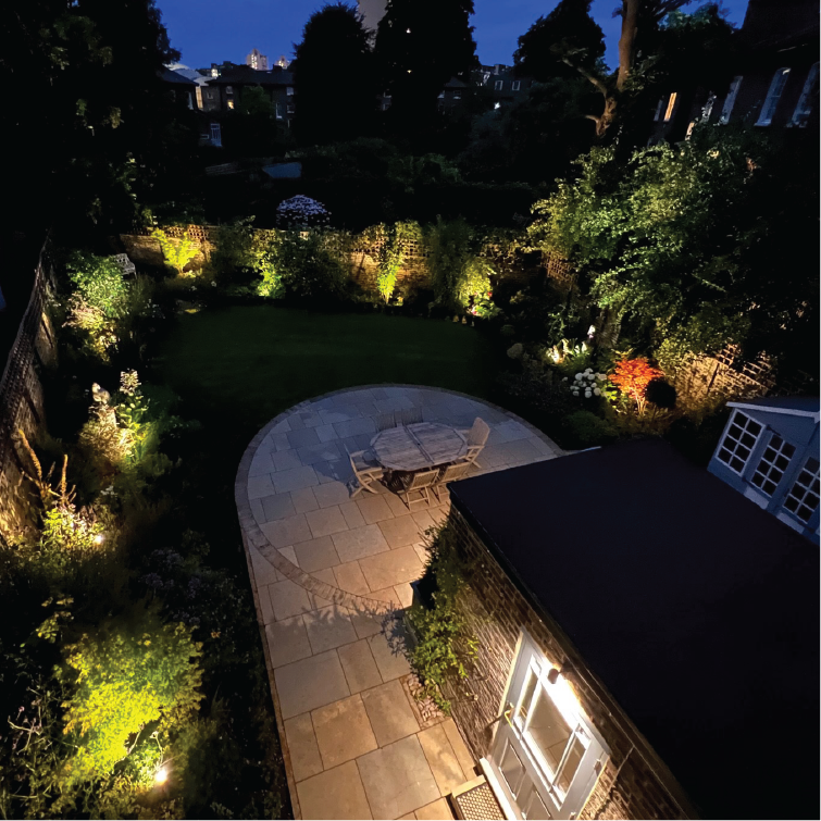 London Regency Urban Oasis at night