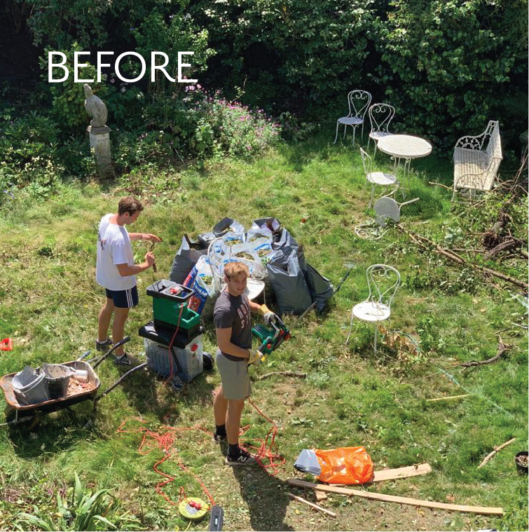 London Regency Urban Oasis Before